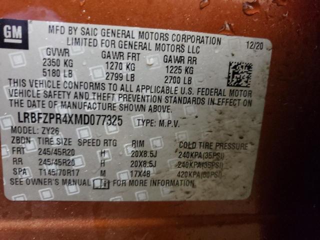 Photo 12 VIN: LRBFZPR4XMD077325 - BUICK ENVISION E 