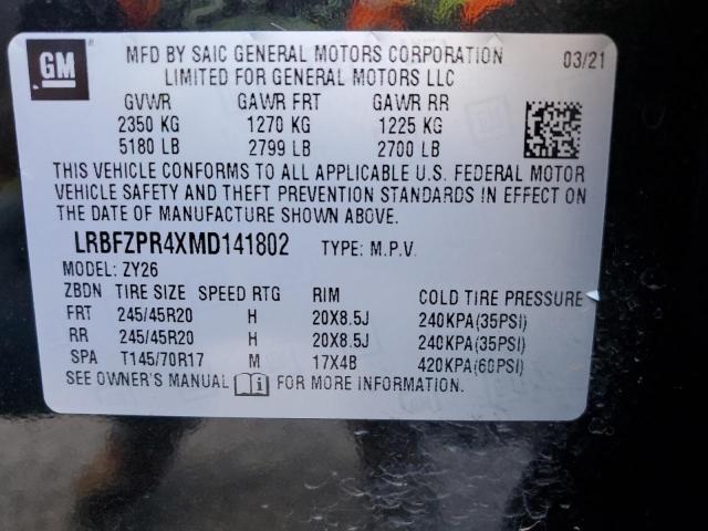 Photo 9 VIN: LRBFZPR4XMD141802 - BUICK ENVISION E 