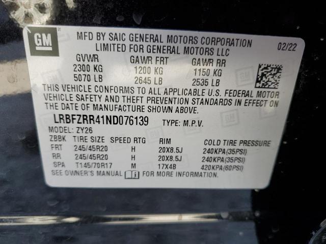 Photo 12 VIN: LRBFZRR41ND076139 - BUICK ENVISION 