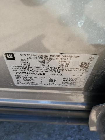 Photo 12 VIN: LRBFZSR42MD122292 - BUICK ENVISION A 