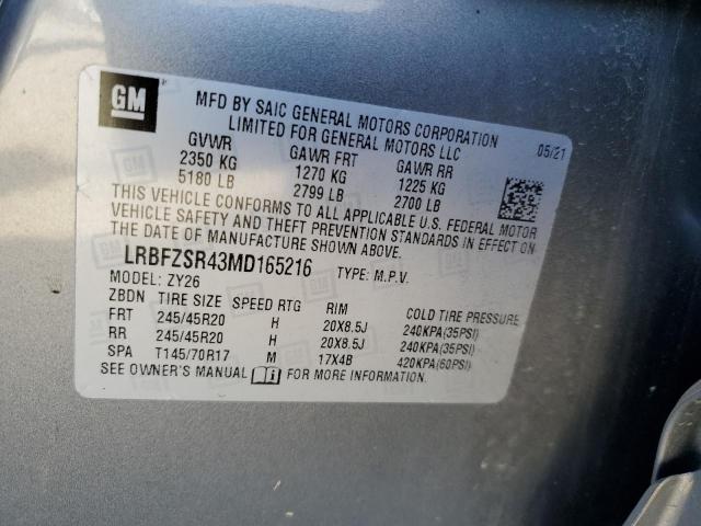 Photo 11 VIN: LRBFZSR43MD165216 - BUICK ENVISION 