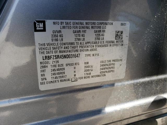 Photo 12 VIN: LRBFZSR45ND031647 - BUICK ENVISION A 