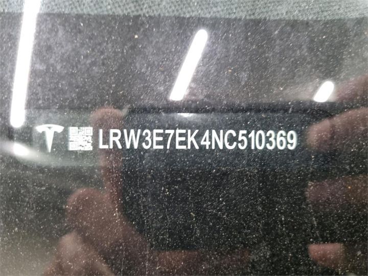 Photo 6 VIN: LRW3E7EK4NC510369 - TESLA MODEL 3 