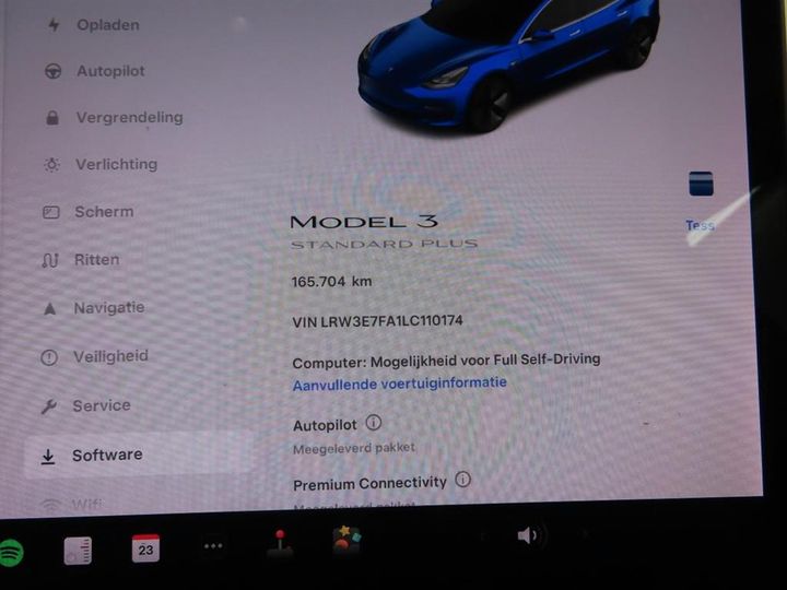 Photo 3 VIN: LRW3E7FA1LC110174 - TESLA MODEL 3 