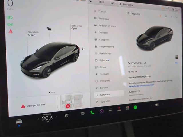 Photo 16 VIN: LRW3E7FA7MC422081 - TESLA MODEL 3 