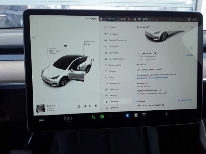 Photo 1 VIN: LRWYGCEK0NC264025 - TESLA MODEL Y 