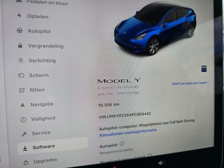 Photo 5 VIN: LRWYGCEK4PC854442 - TESLA MODEL Y '21 BEV 