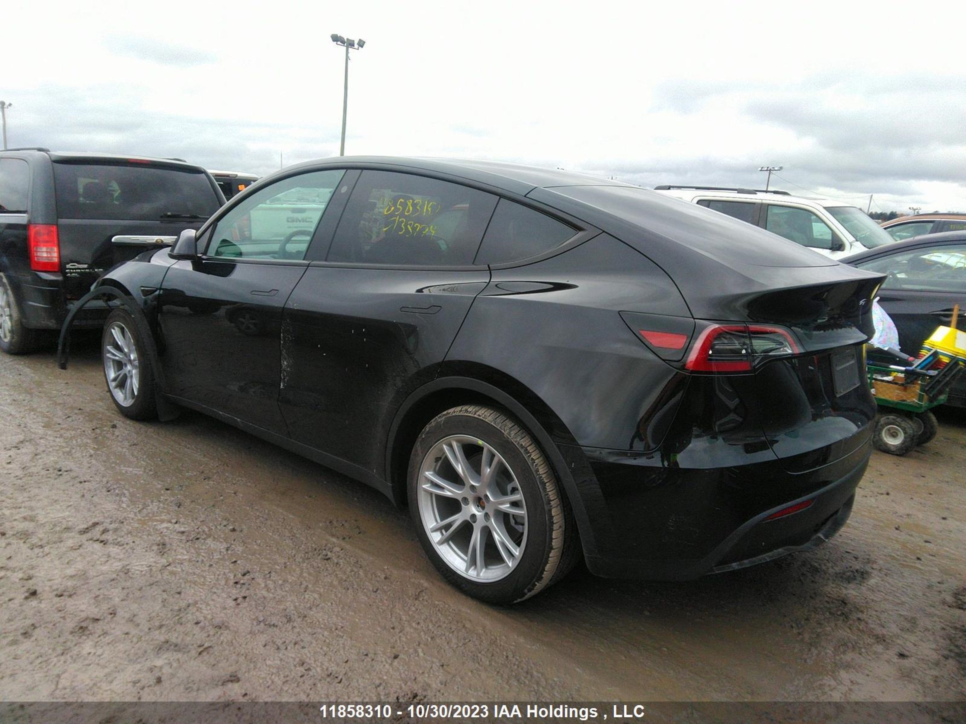 Photo 2 VIN: LRWYGDFD3PC938774 - TESLA MODEL Y 