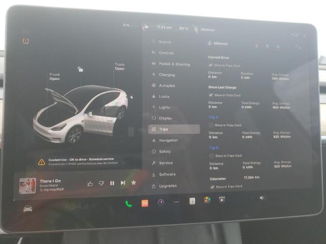 Photo 8 VIN: LRWYGDFD8PC967381 - TESLA MODEL Y 