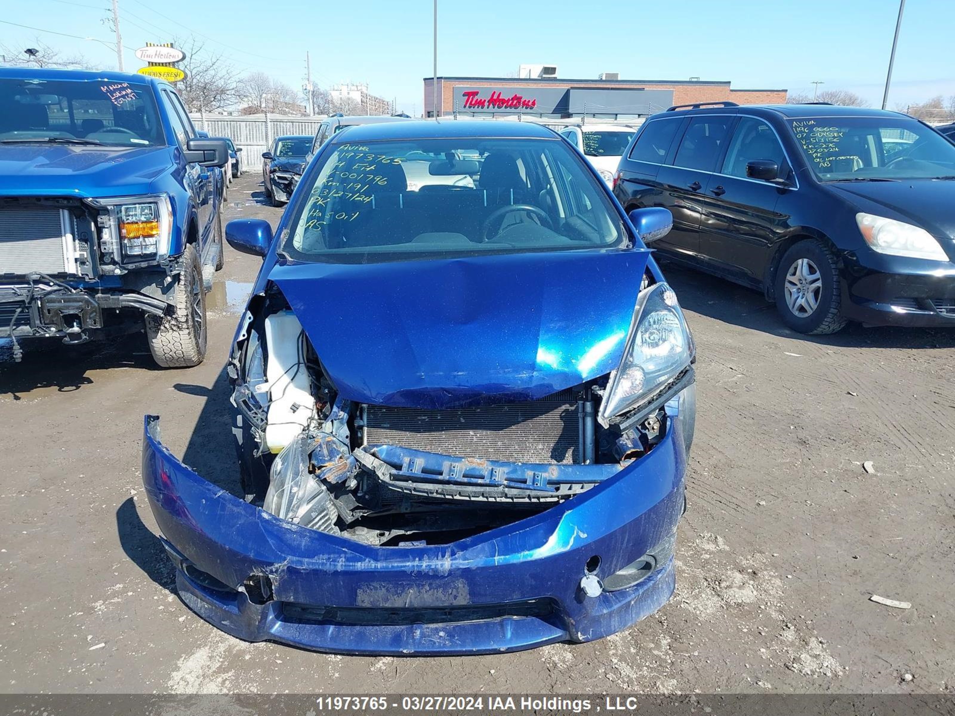 Photo 12 VIN: LUCGE8H72E3001796 - HONDA FIT 