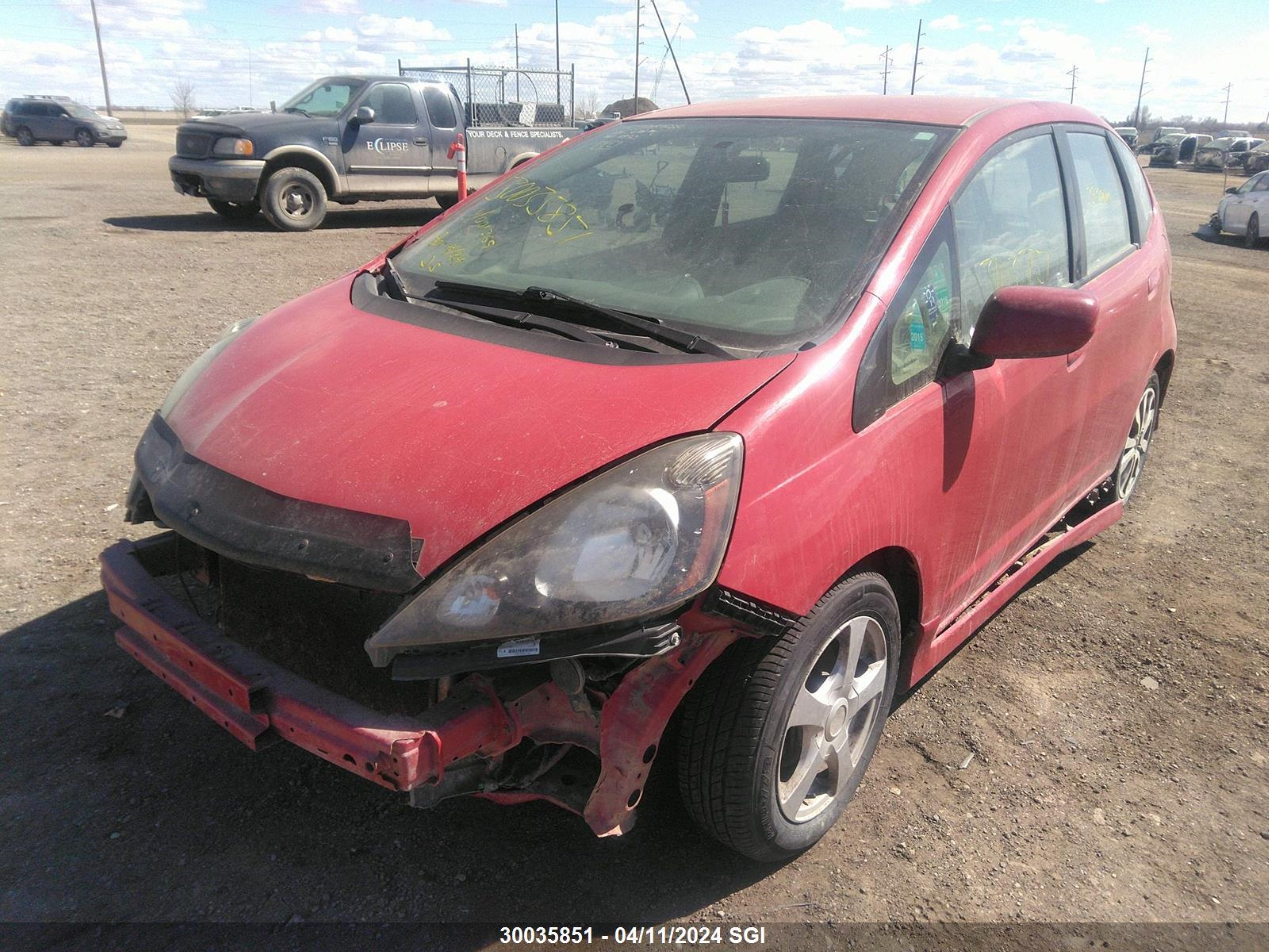 Photo 1 VIN: LUCGE8H75E3001369 - HONDA FIT 