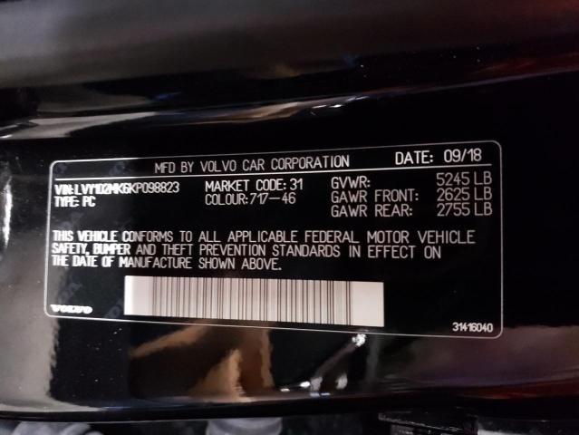 Photo 12 VIN: LVY102MK6KP098823 - VOLVO S90 T5 MOM 