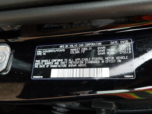 Photo 9 VIN: LVYA22MT7LP172478 - VOLVO S90 T6 OCE 