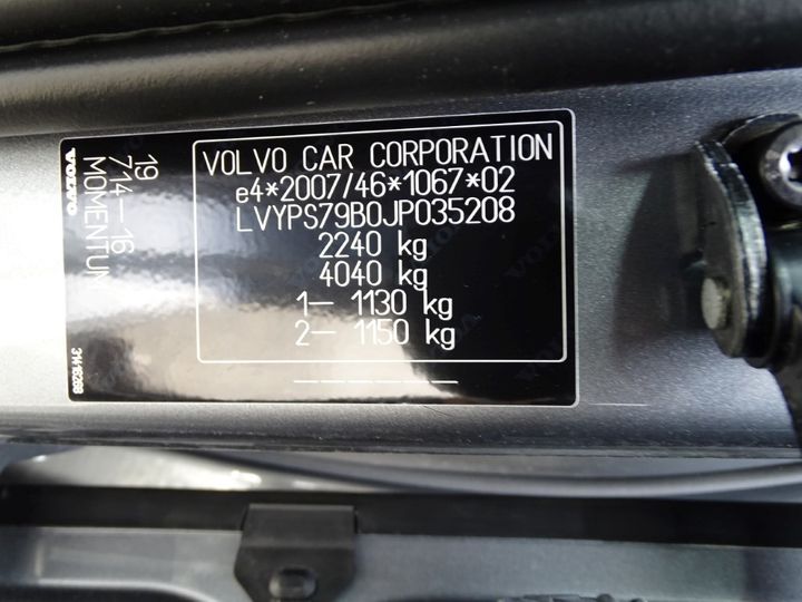 Photo 4 VIN: LVYPS79B0JP035208 - VOLVO S90 