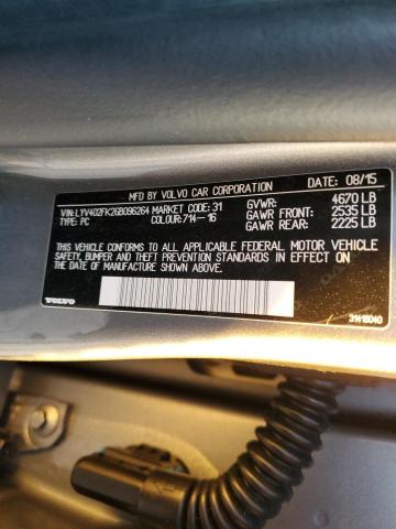 Photo 11 VIN: LYV402FK2GB096264 - VOLVO S60 PREMIE 