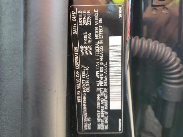 Photo 11 VIN: LYV402TK8HB195645 - VOLVO S60 PREMIE 