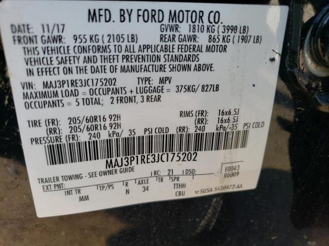 Photo 12 VIN: MAJ3P1RE3JC175202 - FORD ECOSPORT S 