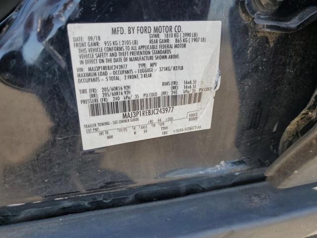 Photo 12 VIN: MAJ3P1RE8JC243977 - FORD ECOSPORT 