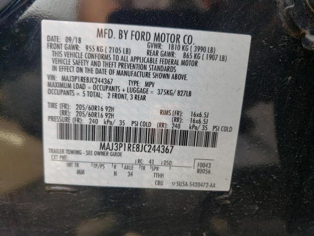 Photo 12 VIN: MAJ3P1RE8JC244367 - FORD ECOSPORT 