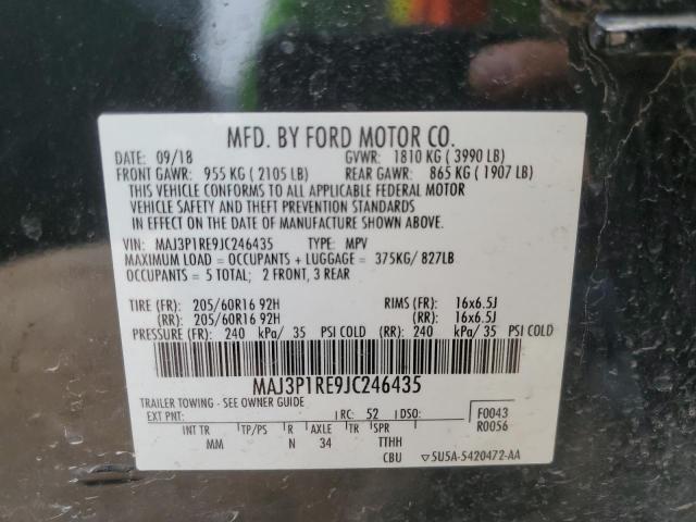 Photo 12 VIN: MAJ3P1RE9JC246435 - FORD ECOSPORT S 