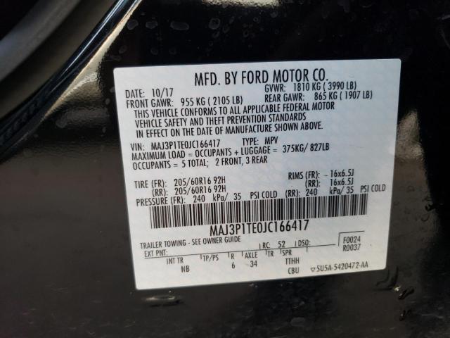 Photo 13 VIN: MAJ3P1TE0JC166417 - FORD ECOSPORT S 