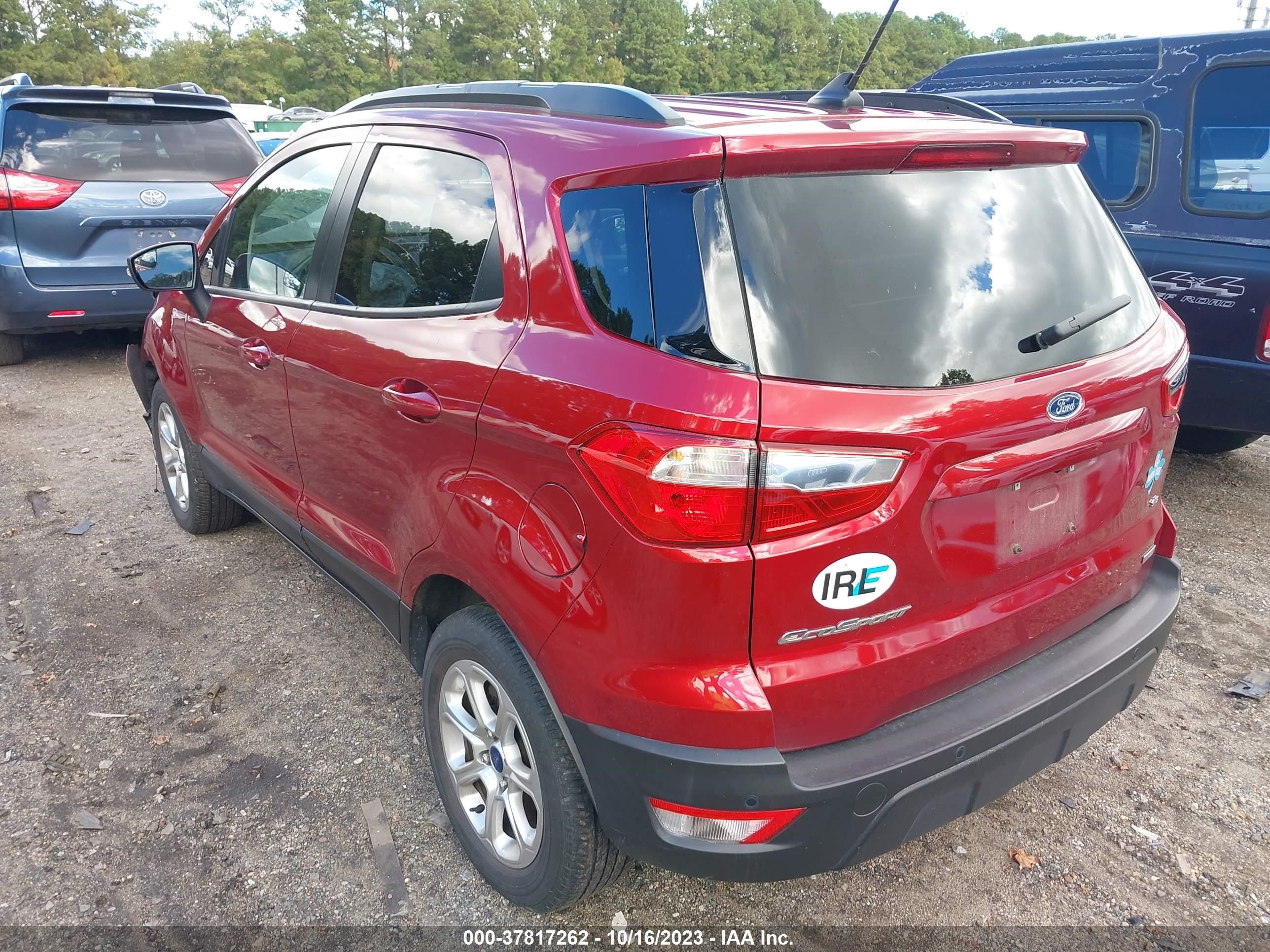 Photo 2 VIN: MAJ3P1TE1JC165177 - FORD ECOSPORT 