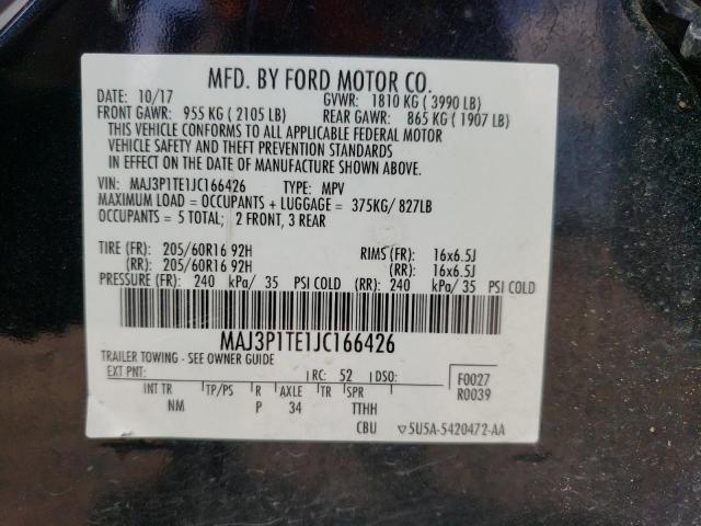 Photo 12 VIN: MAJ3P1TE1JC166426 - FORD ECOSPORT 