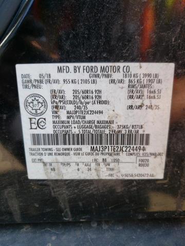 Photo 12 VIN: MAJ3P1TE2JC224494 - FORD ECOSPORT 