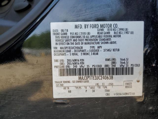 Photo 12 VIN: MAJ3P1TE3JC240638 - FORD ECOSPORT S 