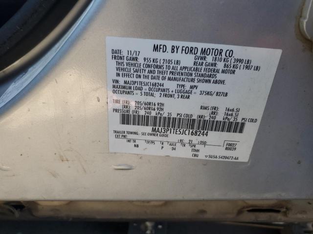 Photo 12 VIN: MAJ3P1TE5JC168244 - FORD ECOSPORT S 