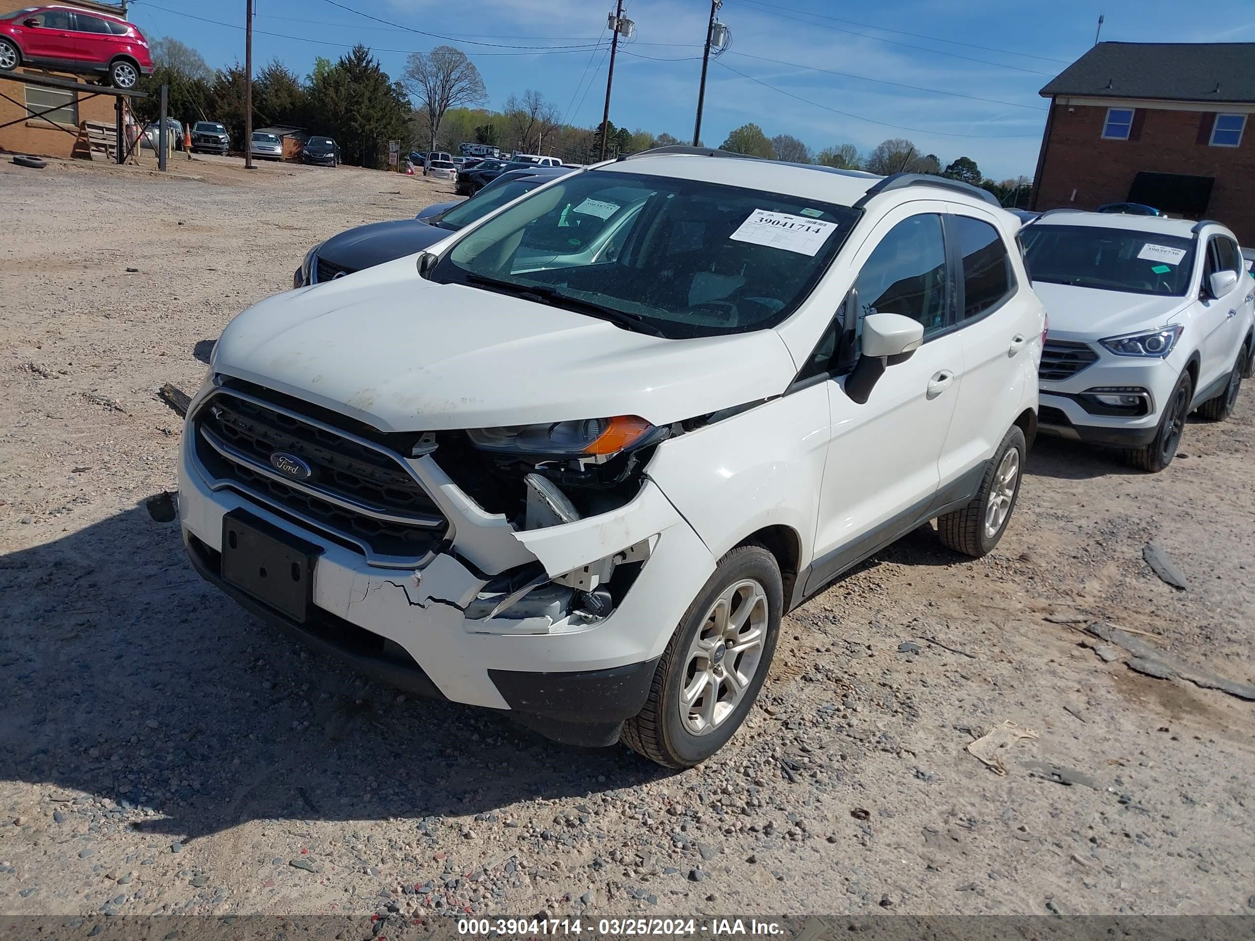 Photo 1 VIN: MAJ3P1TE6JC207231 - FORD ECOSPORT 