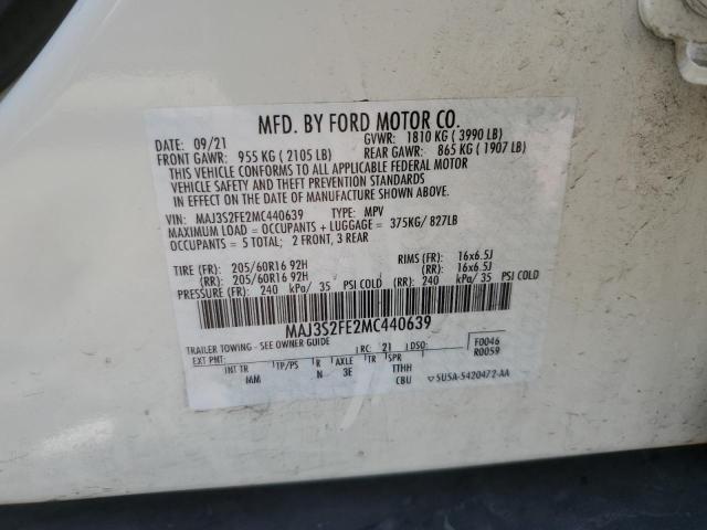 Photo 11 VIN: MAJ3S2FE2MC440639 - FORD ECOSPORT S 