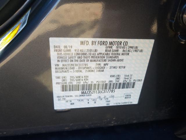 Photo 9 VIN: MAJ3S2FE3LC317785 - FORD ECOSPORT S 