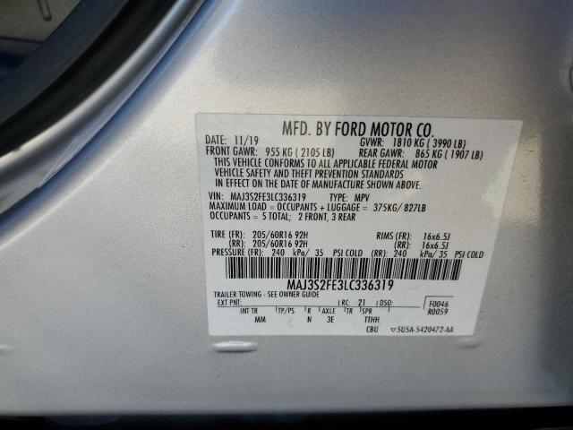 Photo 12 VIN: MAJ3S2FE3LC336319 - FORD ECOSPORT S 