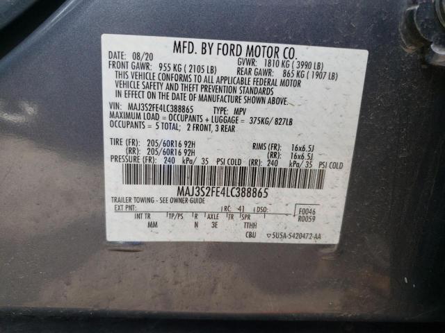 Photo 11 VIN: MAJ3S2FE4LC388865 - FORD ECOSPORT 