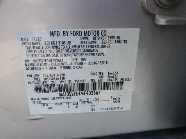 Photo 12 VIN: MAJ3S2FE4MC402667 - FORD ECOSPORT 