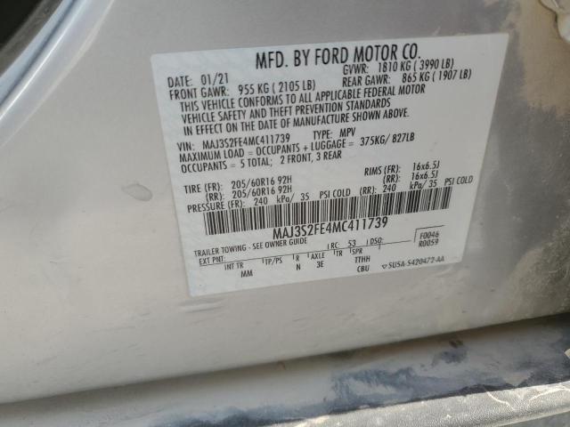 Photo 11 VIN: MAJ3S2FE4MC411739 - FORD ECOSPORT S 