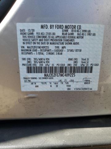 Photo 12 VIN: MAJ3S2FE7MC409225 - FORD ECOSPORT S 