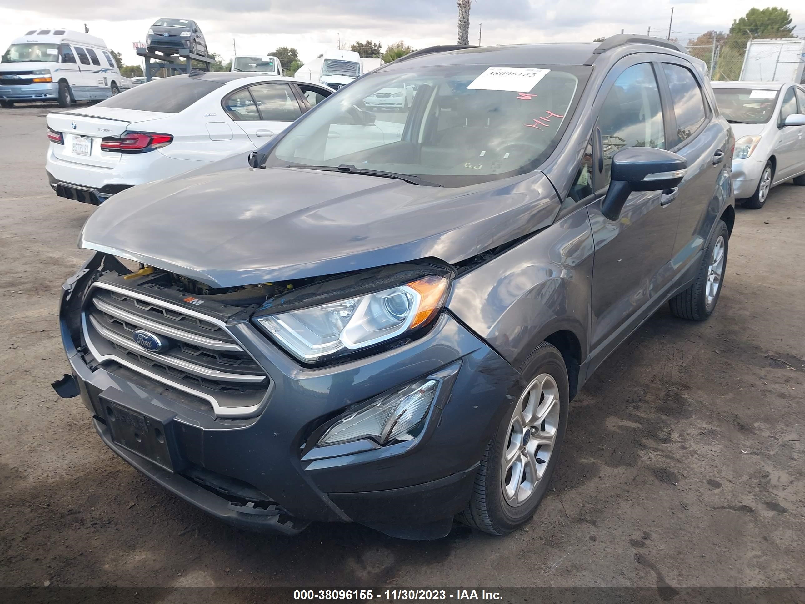 Photo 1 VIN: MAJ3S2GE0KC304490 - FORD ECOSPORT 