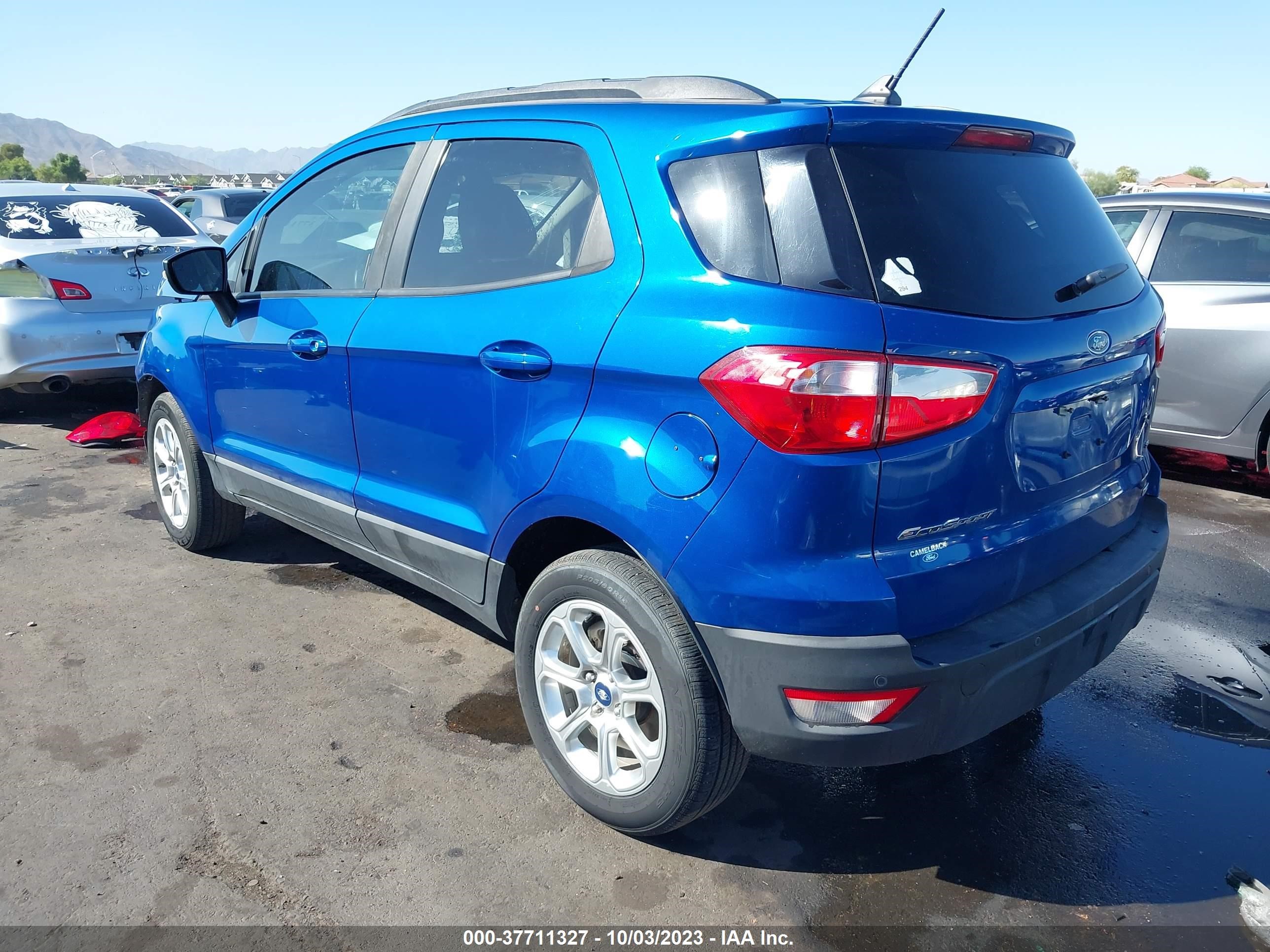 Photo 2 VIN: MAJ3S2GE1KC261522 - FORD ECOSPORT 