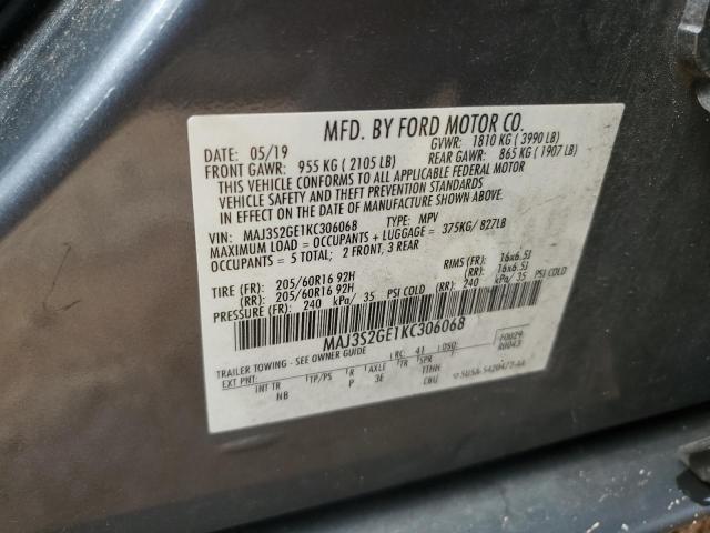 Photo 12 VIN: MAJ3S2GE1KC306068 - FORD ECOSPORT 