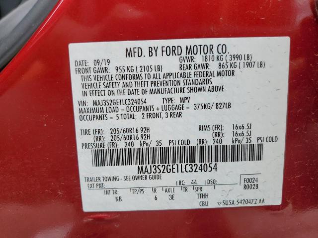 Photo 12 VIN: MAJ3S2GE1LC324054 - FORD ECOSPORT 