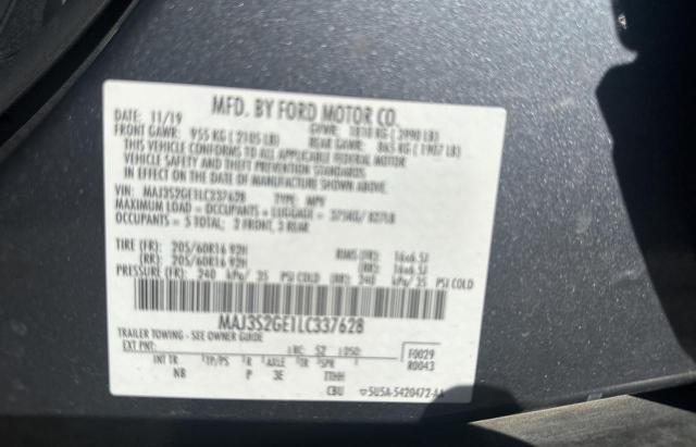 Photo 9 VIN: MAJ3S2GE1LC337628 - FORD ECOSPORT S 