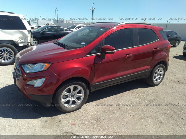 Photo 1 VIN: MAJ3S2GE2KC278684 - FORD ECOSPORT 