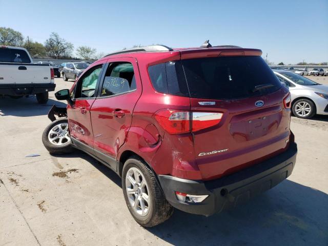 Photo 2 VIN: MAJ3S2GE2LC387387 - FORD ECOSPORT S 