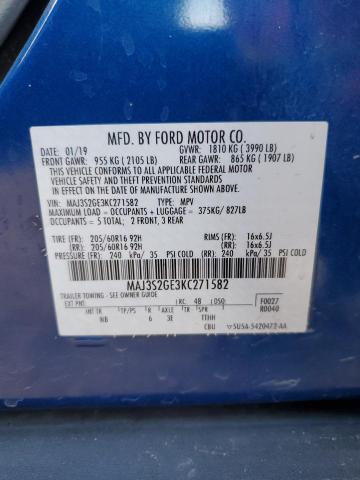 Photo 11 VIN: MAJ3S2GE3KC271582 - FORD ECOSPORT S 