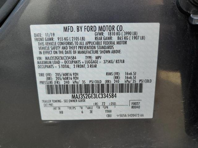 Photo 12 VIN: MAJ3S2GE3LC334584 - FORD ECOSPORT 