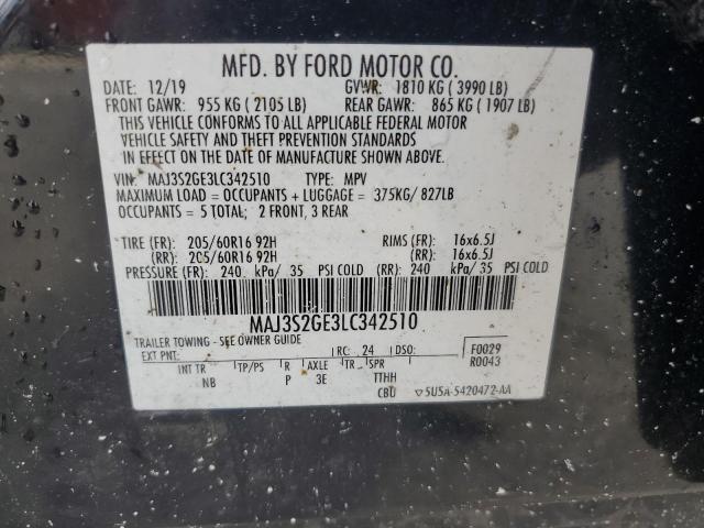 Photo 12 VIN: MAJ3S2GE3LC342510 - FORD ECOSPORT S 