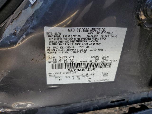 Photo 12 VIN: MAJ3S2GE3LC383493 - FORD ECOSPORT 