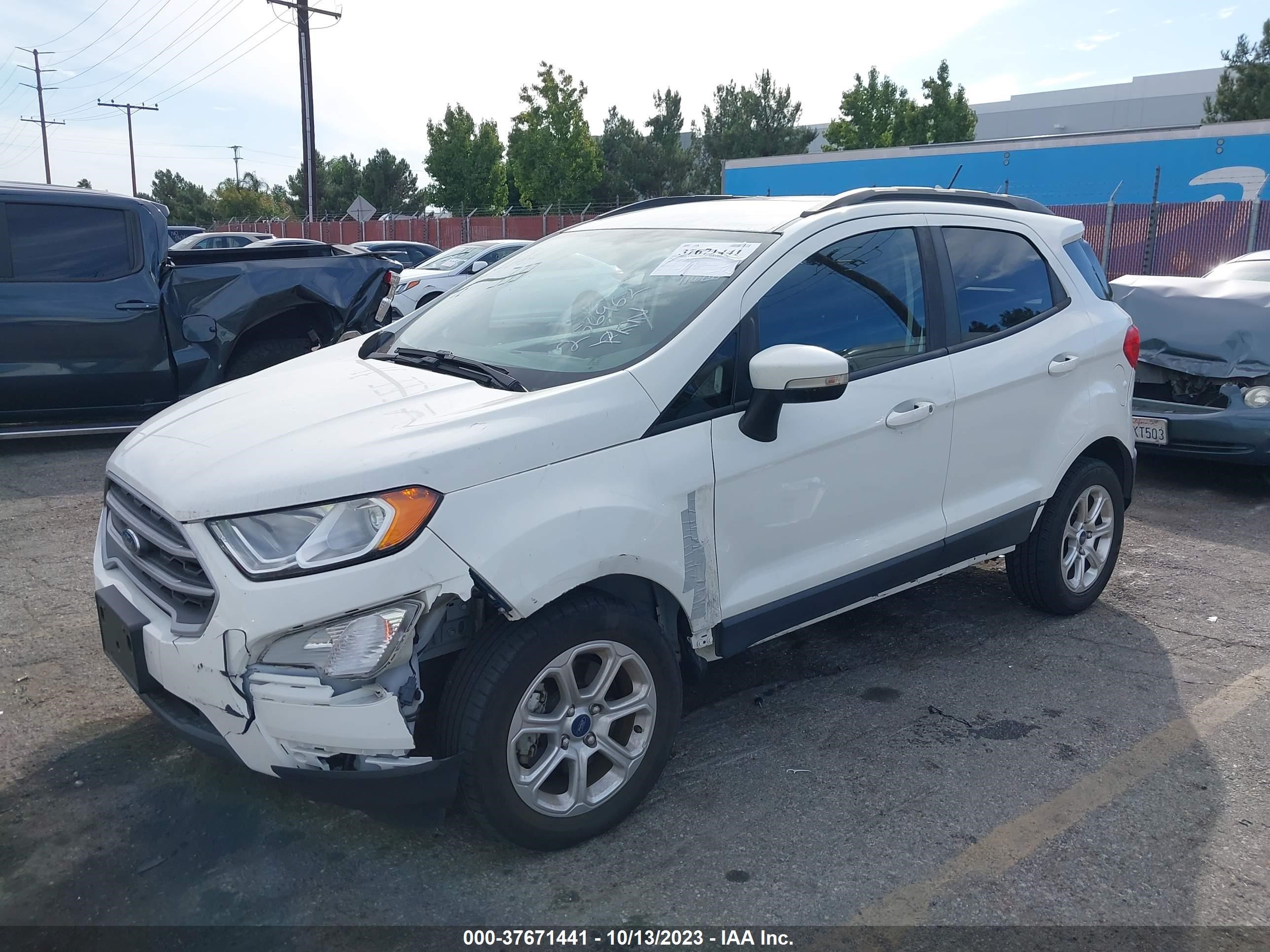 Photo 1 VIN: MAJ3S2GE4KC256962 - FORD ECOSPORT 